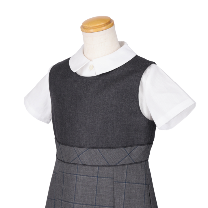 東洋英和小学校】お受験用ウールジャンパースカート（イタリアCANONICO  